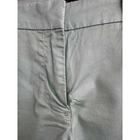 J. Crew Chino Mint Green  Shorts Size‎ 4 (FLAW) - Picture 6 of 11